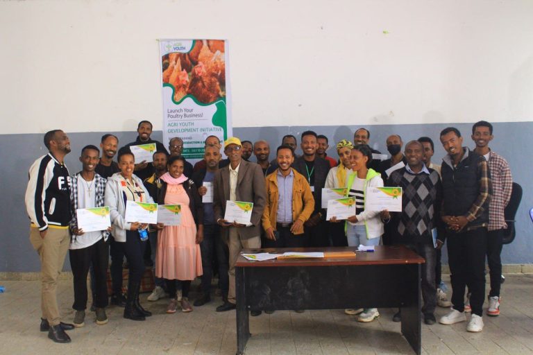 AgriYouth successful completion of our two-day poultry production and management training!